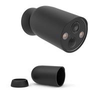 HOLACA Funda de silicona compatible con TP-Link Tapo C425/C460(KIT), impermeable, suave, duradera (cámara no incluida), 1 pieza de funda de silicona, negro