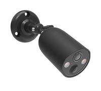 HOLACA Funda de silicona + soporte de pared compatible con TP-Link Tapo C425/C460(KIT), impermeable, suave, duradero (cámara no incluida), funda de silicona+soporte, negro