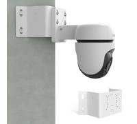 HOLACA Soporte de ángulo de pared de 90° compatible con cámara de vigilancia Tapo C530WS, C520WS, C510W, C500, C501W, TC40GW, C51A, C52A, soporte para cámara de vigilancia solar al aire libre (cámara