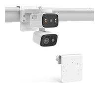 HOLACA Soporte de esquina de 90° compatible con cámara de seguridad Tapo C246D/C236/C216/C113/C420/C400/C400 KIT/C460 (cámara no incluida), montaje en canalón