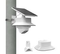 HOLACA Soporte de mástil compatible con eufy Security SoloCam E30 / eufy 4G LTE Cam S330, soporte de cámara para eufyCam Solo E30 / 4G LTE S330, cubierta de cámara + soporte de mástil