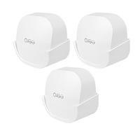 HOLACA Soporte de montaje en pared compatible con enrutador Wi-Fi de malla eero 6 y extensor, soporte de montaje adhesivo y tornillo para enrutador eero, 3 piezas