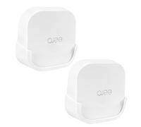HOLACA Soporte de montaje en pared compatible con enrutador Wi-Fi de malla eero 7, soporte de montaje adhesivo y tornillo para enrutador eero, 2 unidades