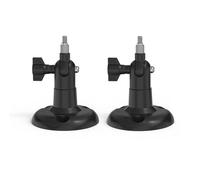 HOLACA Soporte de pared compatible con cámara Rin G Outdoor Plus (cámara no incluida), 2 unidades, color negro