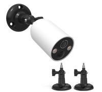 HOLACA Soporte de pared compatible con TP-Link Tapo C425/C460(KIT) (cámara no incluida), 2 unidades, color negro