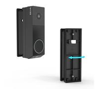 HOLACA Soporte de timbre de video compatible con WYZE Wireless Duo Cam Video Doorbell alimentado por pilas, kit de cuña ajustable de 0 a 45 grados