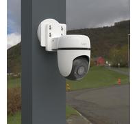 HOLACA Soporte magnético compatible con Tapo C530WS, C520WS, C510W, C500, C501W, TC40GW, C51A, C52A, soporte de montaje para cámara de seguridad panorámica/inclinación al aire libre (cámara no