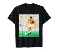 Holanda Argentina Johan Cruyff En Acción Copa Mundial Fútbol Camiseta