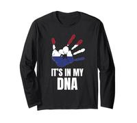 Holanda en mi ADN Herencia Holandesa Europa Manga Larga