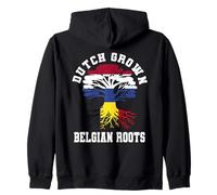Holandesa Cultivada Raíces Belgas Países Bajos Bélgica Jersey Sudadera con Capucha