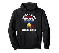 Holandesa Cultivada Raíces Belgas Países Bajos Bélgica Jersey Sudadera con Capucha