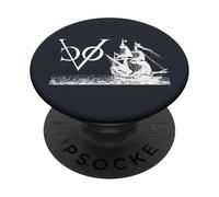 Holandesa United India Company VOC Historia del Comercio marítimo PopSockets PopGrip Adhesivo