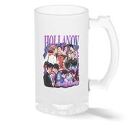 holanov rivalry love story Taza de cristal pintado transparente Taza para de Beer 500ml