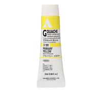 Holbein Acryla Gouache Artists Acrylic Polymer Emulsion, 20ml Primary Yellow (D191)