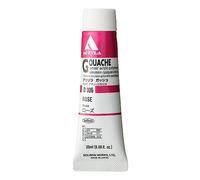 Holbein Acrylic Gouache Artists Acrylic Polymer Emulsion, 20ml Rose (D006)