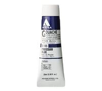 Holbein Acrylic Gouache Artists Acrylic Polymer Emulsion, 40ml Prussian Blue (D805A)