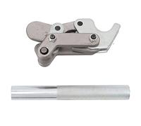 Hold Down Clamp Heavy Duty High Carbon Steel Bench Clamp Tool for Doors Machinery Automotive Work 200kg Holding Force 194 Degrees Press Handle Opening Angle