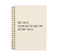 hold fizz Divertido cuaderno de regalo de oficina, regalos divertidos para compañeros de trabajo, empleados, colegas, jefes, adultos, amigos, no te rindas, regalo sarcástico para mujeres y hombres