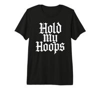 Hold My Hoops Chola Mexicano Chicana Mujer Mujer Oldies Girl Camiseta Premium