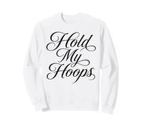 Hold My Hoops Mexican Chicana Chola Mujer Mujer Oldies Girl Sudadera