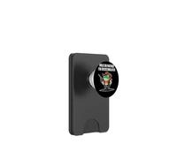 Hold On Partner I'm Overstimulated Rana Vaquera Humor Meme PopSockets PopWallet para MagSafe
