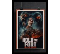 HOLD THE FORT MOVIE GUIDE: A fresh start turns into horror for Lucas (L) when a perfect neighborhood reveals a monster-controlled HOA, triggering ... full supernatural collapse of suburban life.