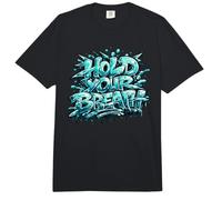 Hold Your Breath Spearo Apnea Submarino Hunter Diver Regalo Comfort Colors Adult Heavyweight T-Shirt