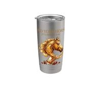 Hold Your Horses Horse Racing Whiskey Drink Vaso térmico de acero inoxidable de doble pared