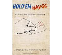 Hold'em Havoc: Poker Mayhem Officially Sanctioned | 6" x 9", 80 pages | For home game poker night lovers and poker enthusiasts