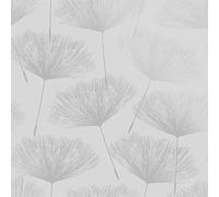 Holden Decor Glistening Fleur Grey 12920 Indulgence - Papel pintado (10,05 x 0,53 m), color gris