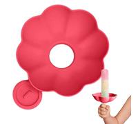 Holder, Ice Cream Stick Grips, 4.4x4.4x1.7 inches Silicone Non Slip Reusable Freezer Pop Protectors, Safe Holders for Summer Snacks Pool Parties Travel, Home, Boys Girls