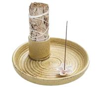 Holder Incense Stick - Ash Catcher Ceramic Home Decor, Safe Burning Ash Catcher, Decorative Aesthetic Bedroom, Desktop Shelf Table Modern, Stick Holder Ceramic Burning Meditation | To Elevate