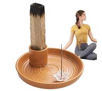 Holder Incense Stick - Ash Catcher Ceramic Home Decor, Safe Burning Ash Catcher, Decorative Aesthetic Bedroom, Desktop Shelf Table Modern, Stick Holder Ceramic Burning Meditation | To Elevate
