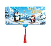 Holder Monetario Sorpresa De Navidad - 10 Ranuras Sobre En Efectivo | Tarjeta De Papel, Snowman Penguin Penguin Pensador En Efectivo, Tarjeta De Regalo De Navidad Para Vecinos Adultos Amigos Maestro
