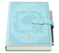 Holderzyi Agenda académica 2026, tamaño A5, 1 día por página, agenda diaria y mensual de 12 meses de enero de 2026 a diciembre de 2026, tapa elegante, bolígrafo, bolsillo interior (azul)