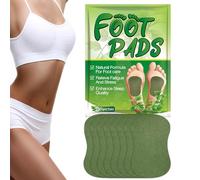 Holdes Almohadillas para pies - Almohadillas de desintoxicación de ajenjo para el cuerpo, 8 unidades de almohadillas naturales para pies y cuidado corporal, láminas adhesivas para mejorar el sueño,