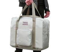 Holdes Bolsa de viaje para mujer, organizador reforzado con asa plegable - Bolsas deportivas ligeras con cremallera bidireccional para deportes, viajes, camping, senderismo, mudanza