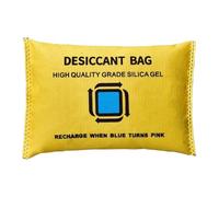 Holdes - Bolsas desecantes recargables, 200 g, deshumidificador con indicador de cambio de color, absorbedores de humedad para almacenamiento seguro, para armario de cocina, cuarto de baño