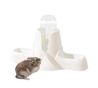 Holdes Botella de agua de Guinea, fuente de agua para hámster | Máquina expendedora para animales pequeños - Dispensador de agua para jerbos, fuente de alimentación y botella de agua, soporte de