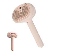Holdes Cepillo para gatos Steamy, cepillo para mascotas con vapor | Cepillo alisador para gatos con vapor,Cepillo caliente colgante para la pérdida y el aseo de mascotas,