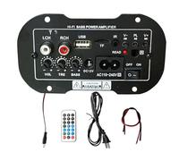 Holdes Control de audio, unidad central USB para sistemas de sonido de coche, procesador de restauración amplificador de graves, central inalámbrico de 13 cm, módulo convertidor para coche y
