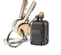 Holdes Cortador de uñas plegable, cortaúñas de viaje, llavero de acero inoxidable | Accesorio de moda para mujer, recortador de manicura para viajes, dormitorio