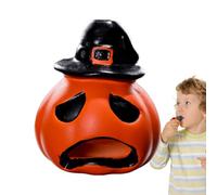 Holdes Cráneo gritando, silbato de Halloween - Juguete de silbato de calabaza Ghost Cry - Pequeño silbato de muerte fuerte, accesorios aterradores de Halloween para decoraciones de fiestas de cosplay