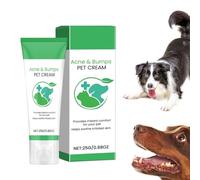 Holdes Crema calmante para la piel de perro, crema para perros para piel seca, calma e hidrata la crema para la piel, crema hidratante para calmar e hidratar, loción para perros de 25 g, solución