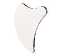 Holdes Cuerpo de acero inoxidable Sha, raspador de herramientas sha, Herramienta sha segura, Piedras de masaje Herramientas de masaje manual efectivas para rostro, ojos, cuello y cuerpo