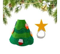 Holdes Decoración de mesa de animales Accesorios | Accesorios para disfraz de animales de escritorio de 18 centímetros, traje de terciopelo ligero para muñeco de ropa, estudiante, profesor, colega