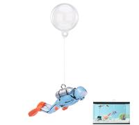 Holdes Decoraciones flotantes para acuarios - Glow-in-The-Dark Fish Tank Buzo Decoración Pequeña | Fish Tank Decor Underwater World Small Floating Ball Dispositivo de natación para acuarios