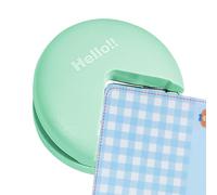 Holdes Dispositivo para redondear esquinas para papel de cartón | Perforadora redondeadora de esquinas para documentos, tamaño de bolsillo, multicortador de precisión para diario, tarjetas