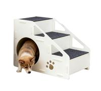Holdes - Escalera para perros | Escalera antideslizante para mascotas - Rampa 4 pasos para pequeñas razas - para cama de sofá alto cachorros gatos pequeños medianos grandes
