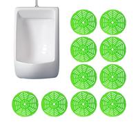 Holdes Filtro de orinal para baño de hombre, almohadillas de urinario para baño de hombre, limpiador de orinales, 10 limpiadores de inodoros, desodorizantes, almohadillas de urinario duraderas